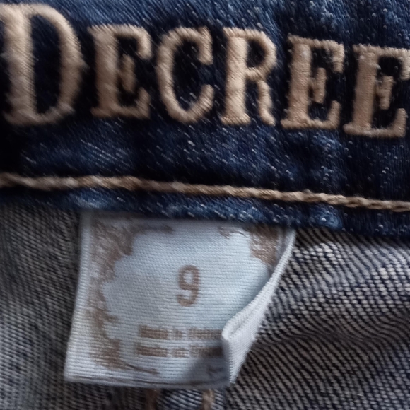 Lot of 2 Ladies Denim Jeans size 9 nice affordable price - Picture 5 of 10